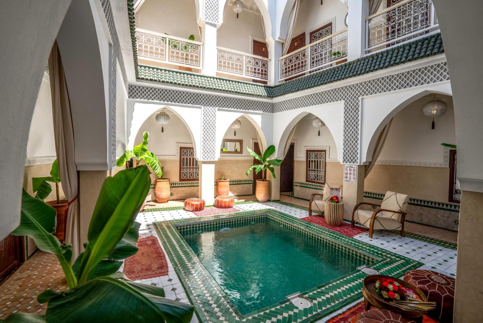 Riad Les Cornes De Gazelle Marrakesz Zewnętrze zdjęcie