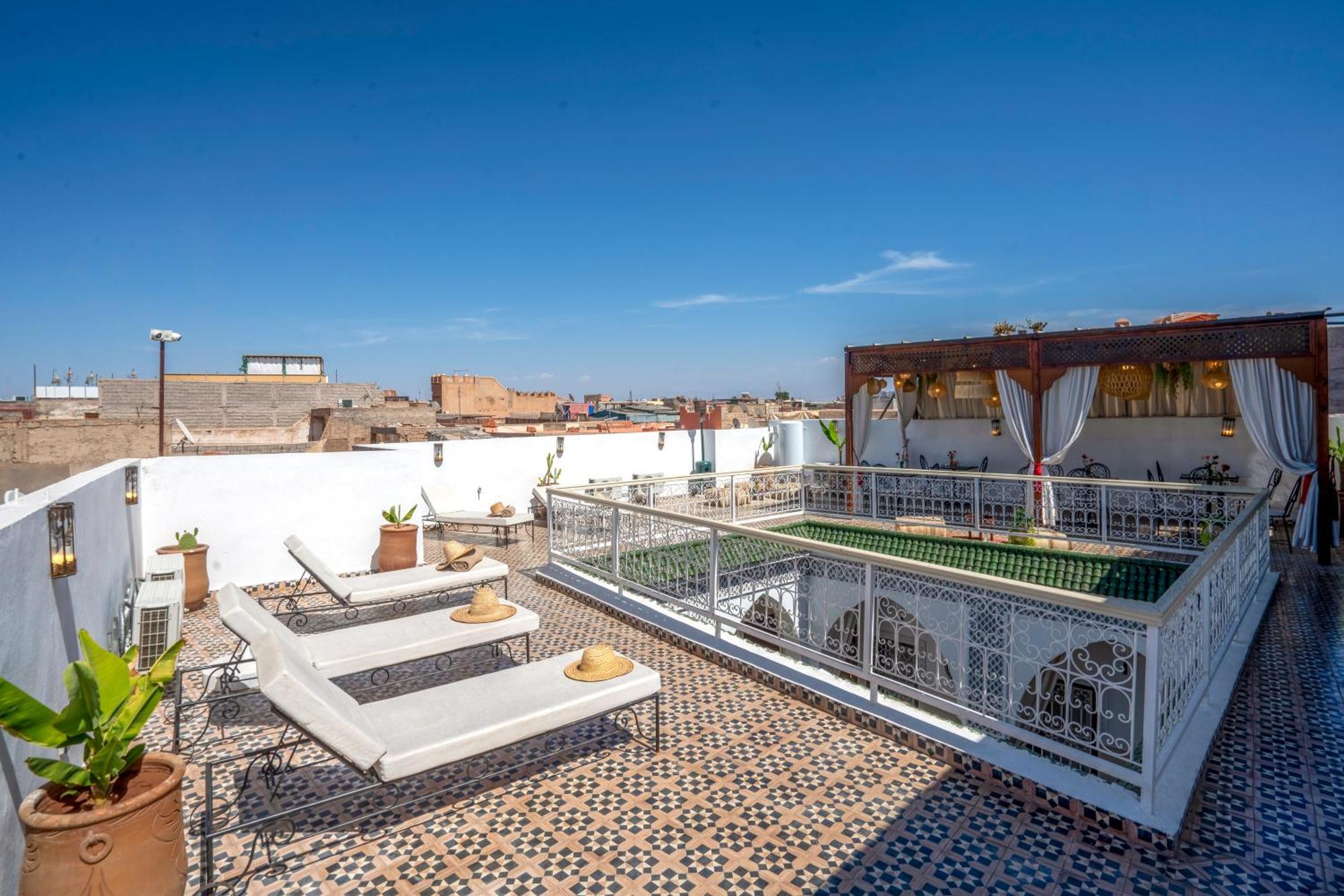 Riad Les Cornes De Gazelle Marrakesz Zewnętrze zdjęcie