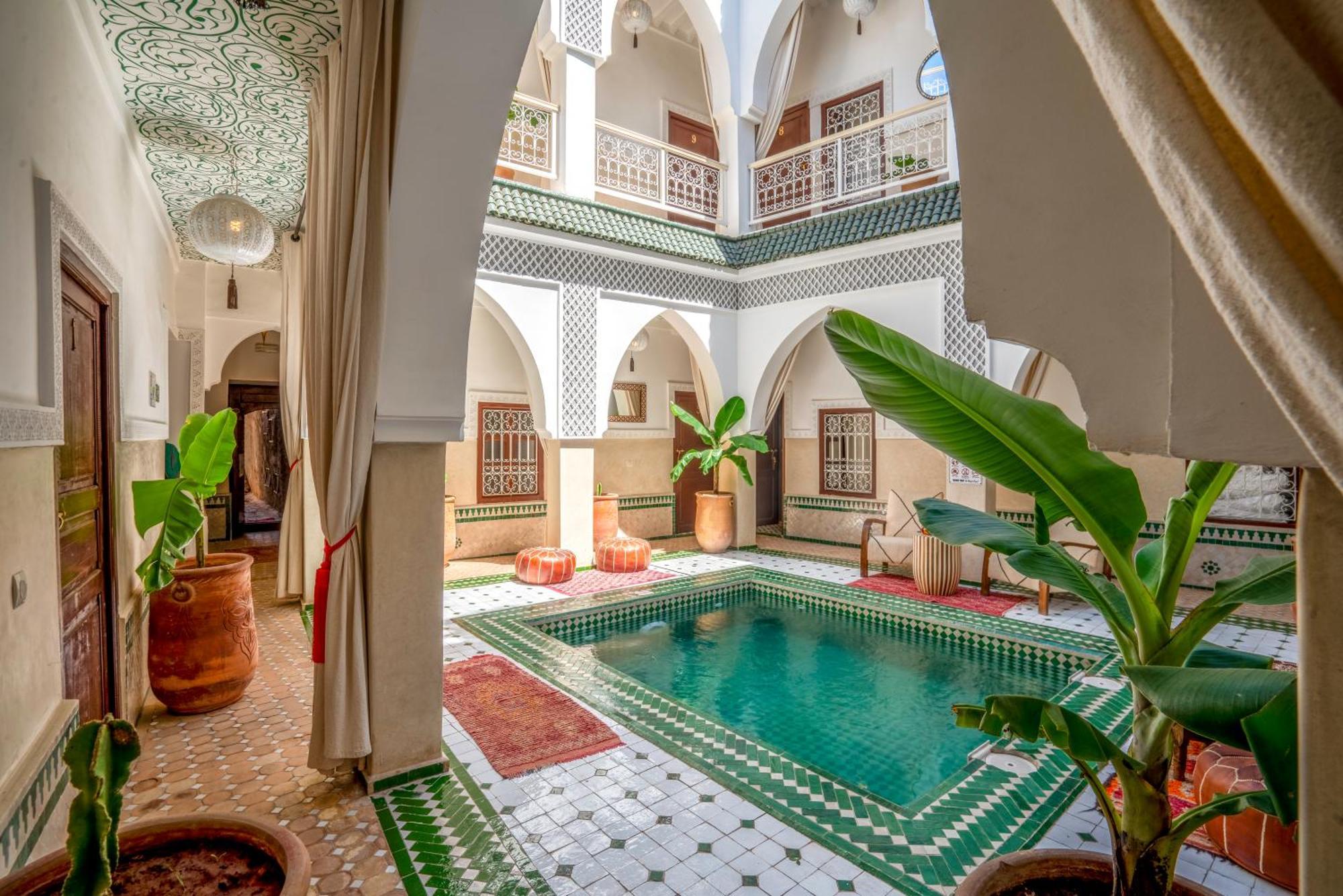 Riad Les Cornes De Gazelle Marrakesz Zewnętrze zdjęcie