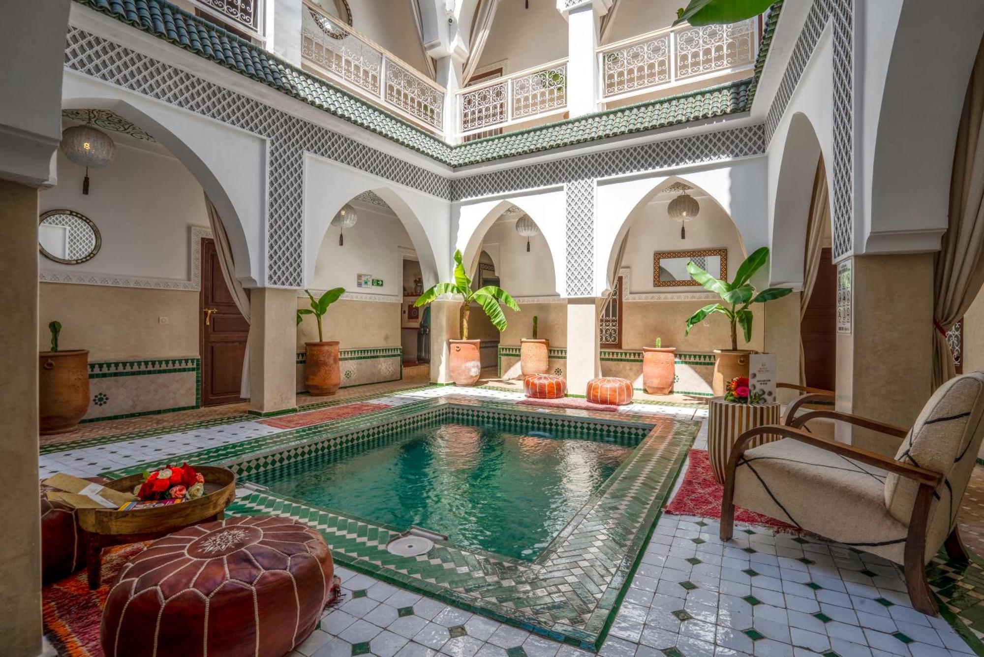 Riad Les Cornes De Gazelle Marrakesz Zewnętrze zdjęcie