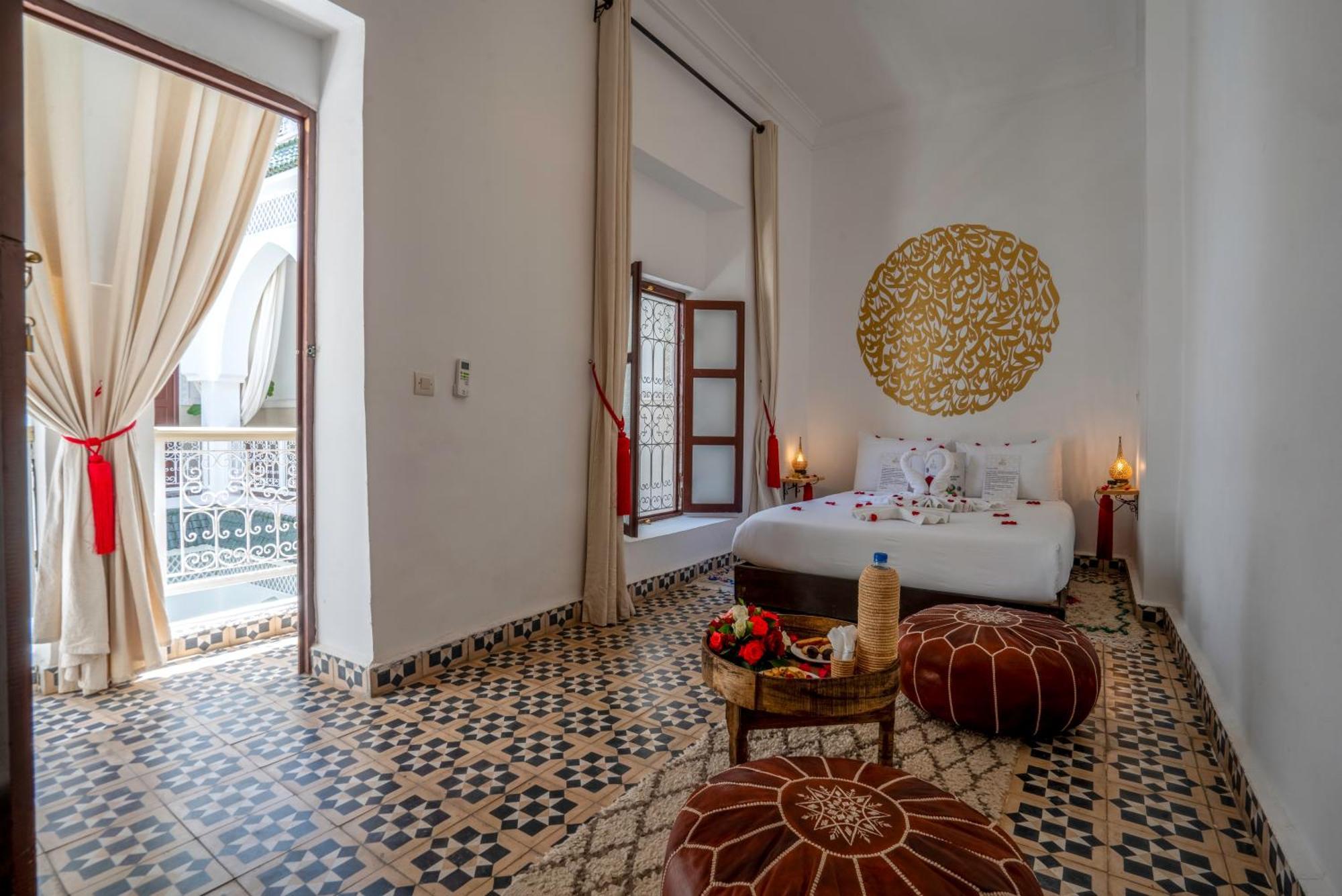 Riad Les Cornes De Gazelle Marrakesz Zewnętrze zdjęcie