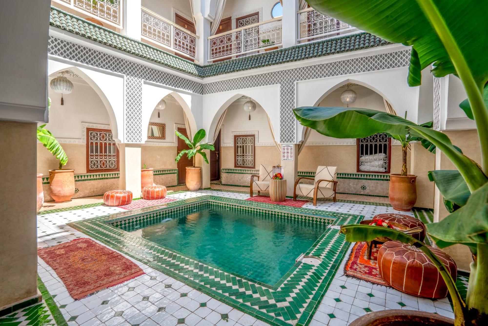 Riad Les Cornes De Gazelle Marrakesz Zewnętrze zdjęcie